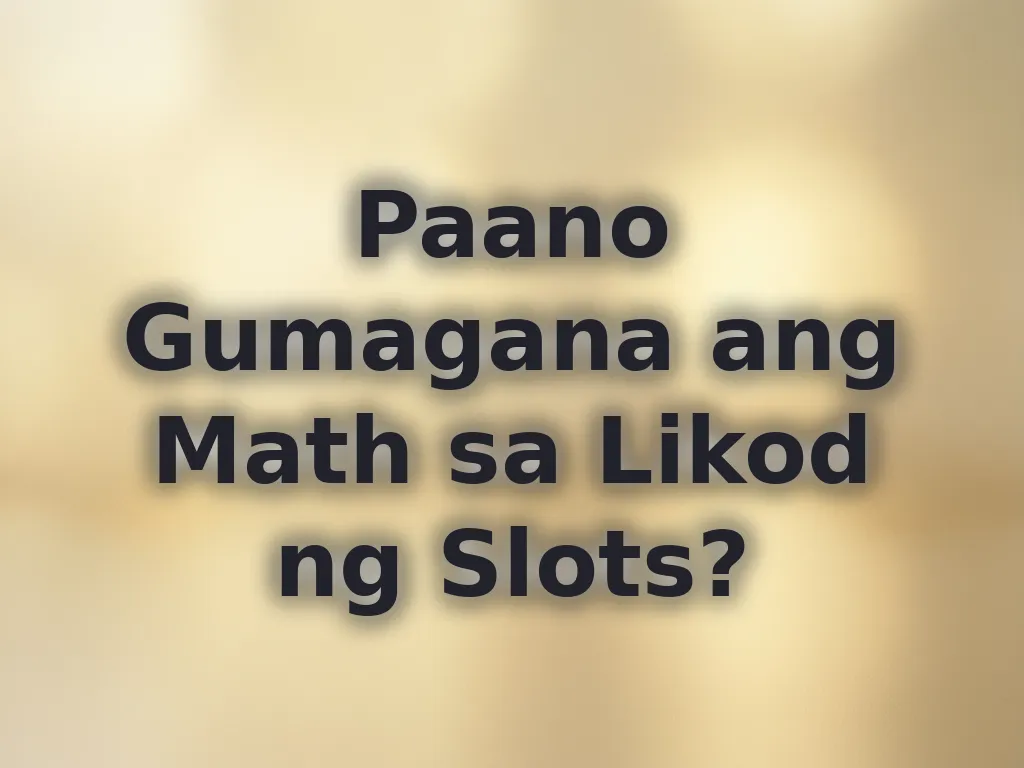Math concepts of RNG